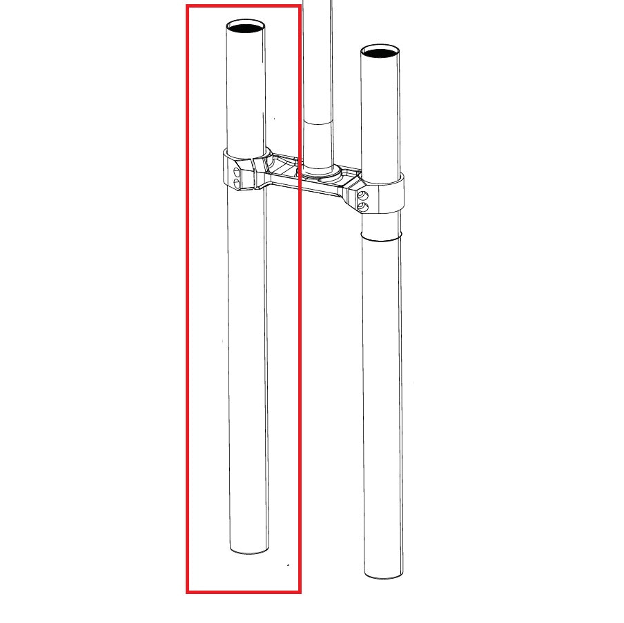 Lige stempel til ROCKSHOX BOXXER D1-gaffel (2024+)
