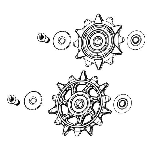 SRAM XX DH T-TYPE EAGLE AXS 7-trins bagskifterbure