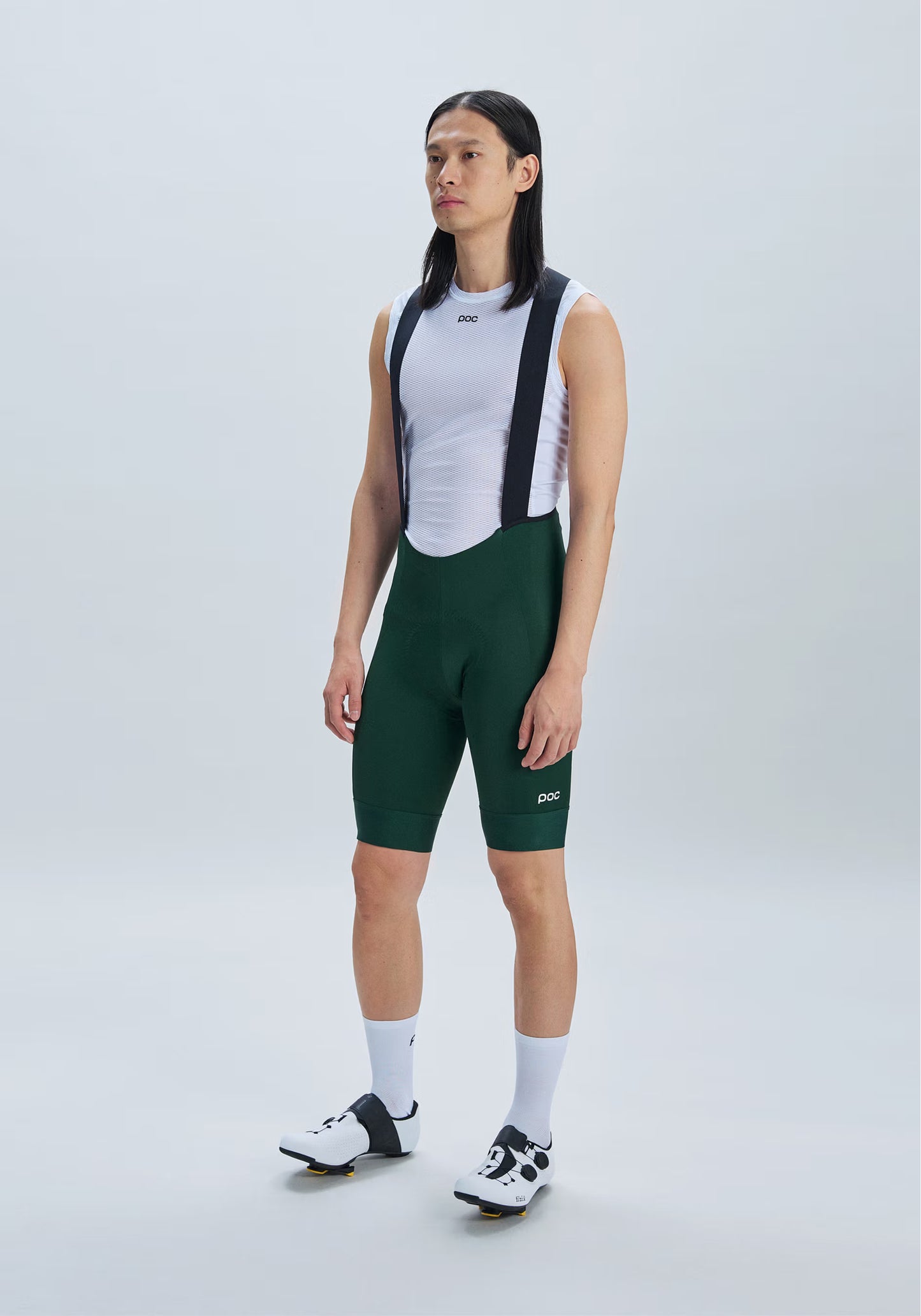 POC CADENCE Bib Short Grøn