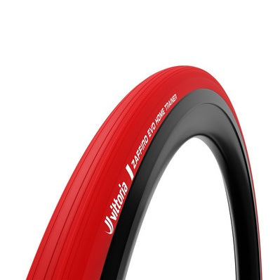 Forside Træningsdæk VITTORIA ZAFFIRO EVO 700x23c TubeType Soft Red