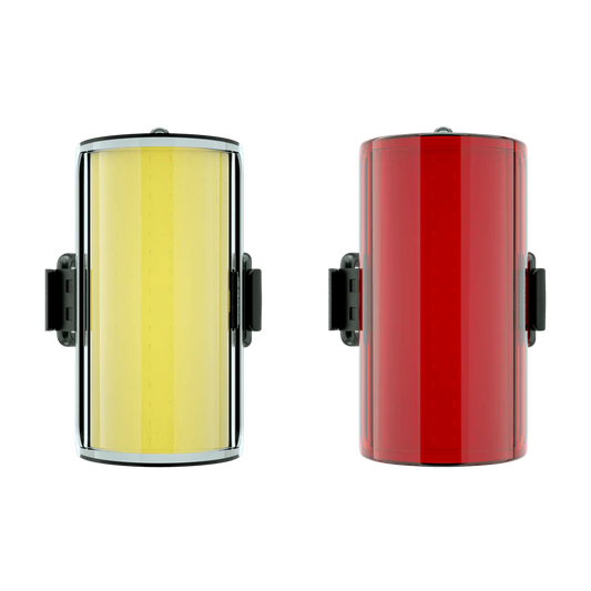 Front and rear lighting KNOG COBBER MID TWINPACK