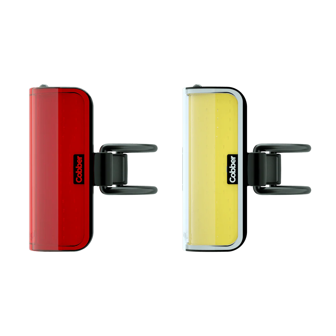 Front and rear lighting KNOG COBBER MID TWINPACK