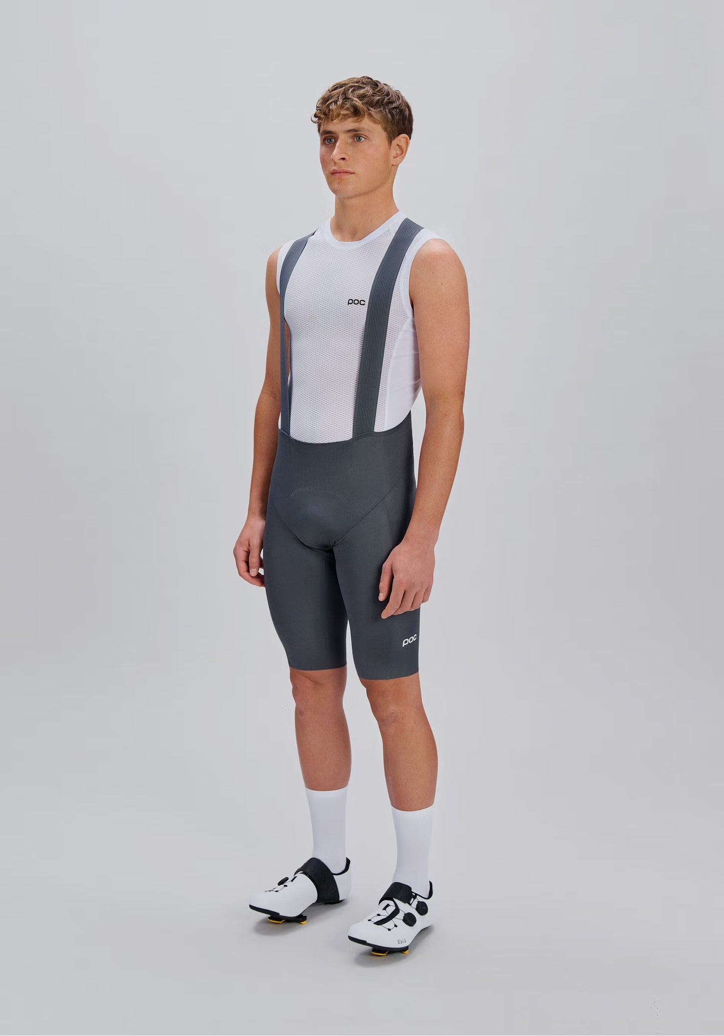 POC RACEDAY Bib Short Grå