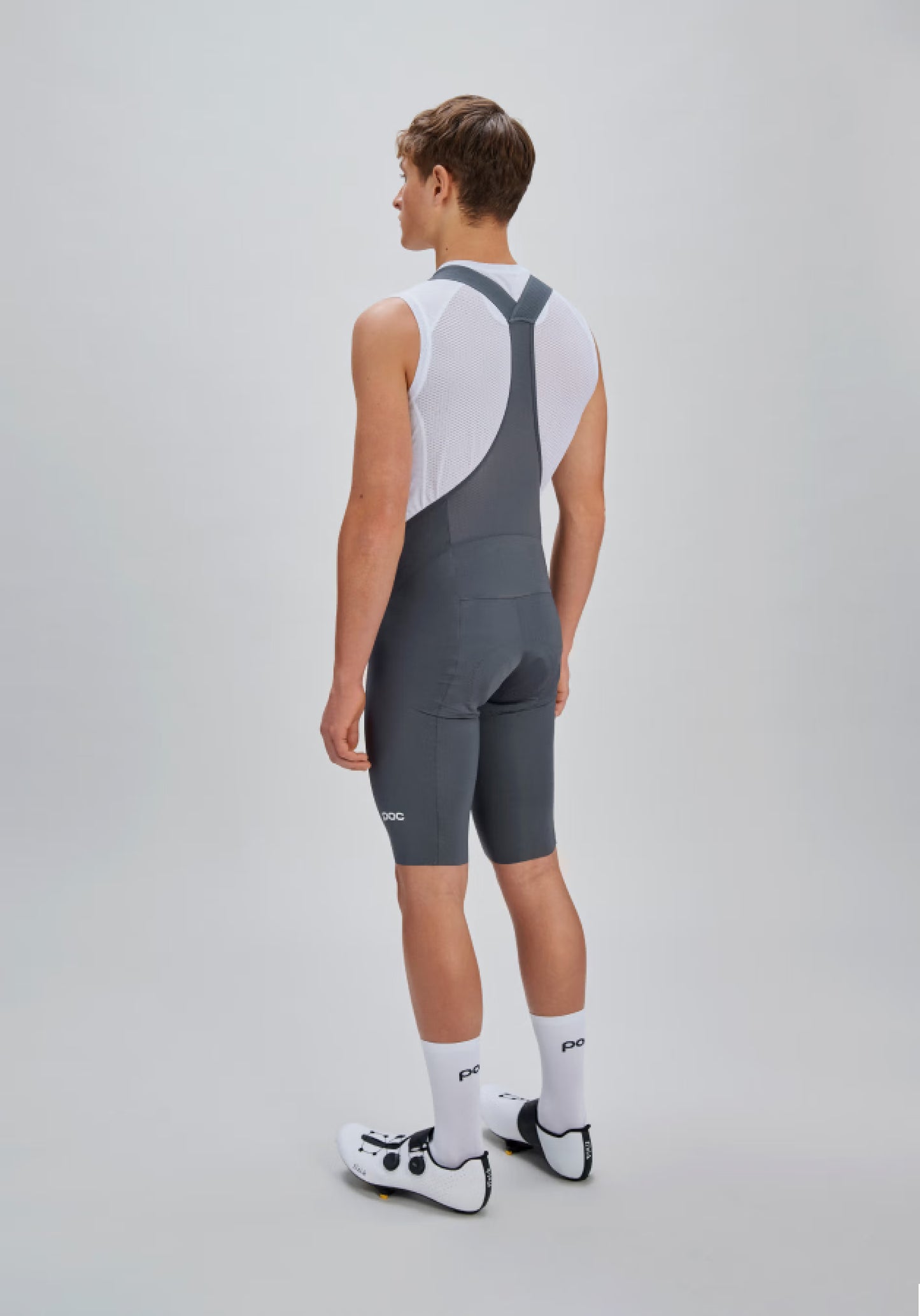 POC RACEDAY Bib Short Grå