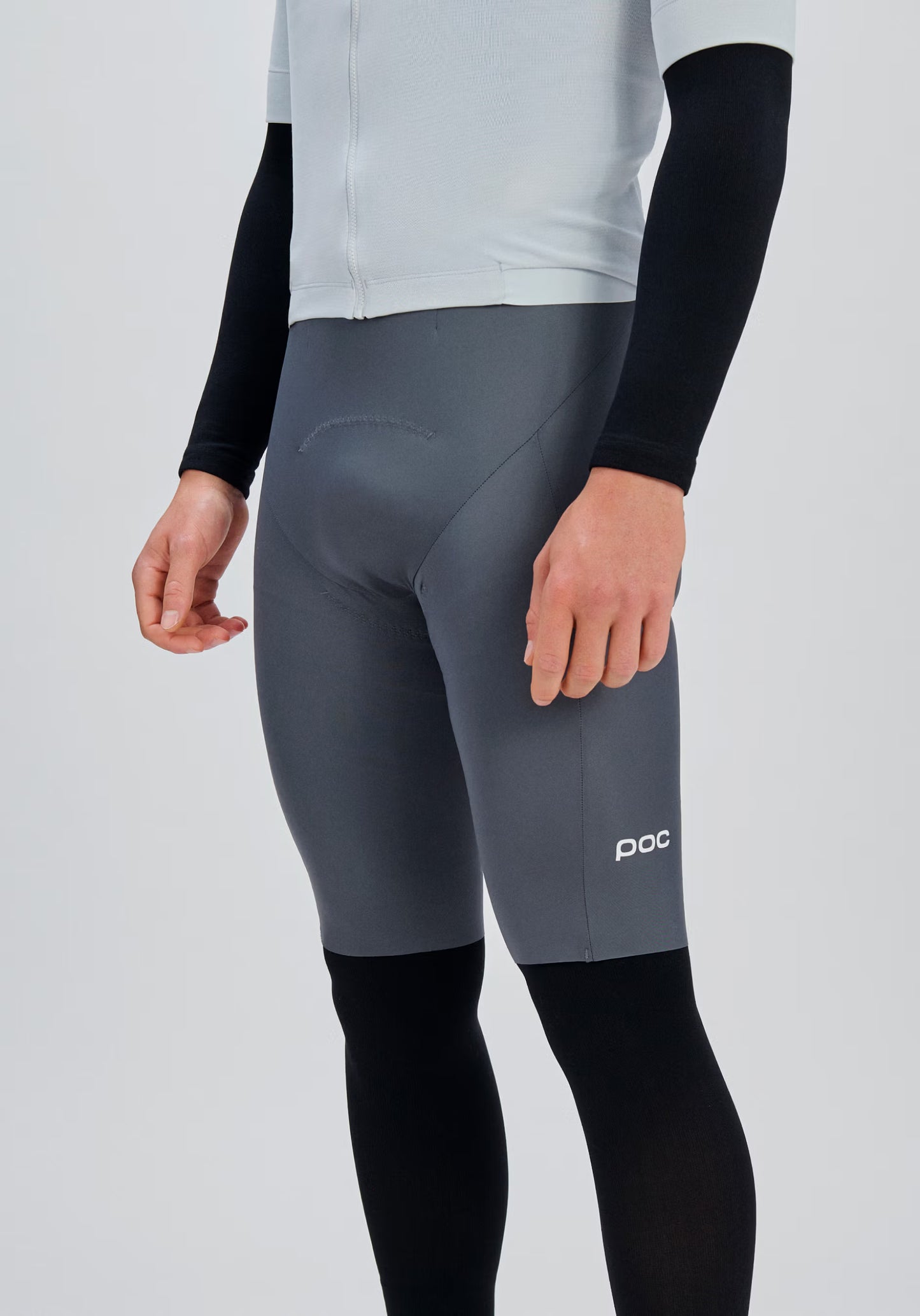 POC RACEDAY Bib Short Grå