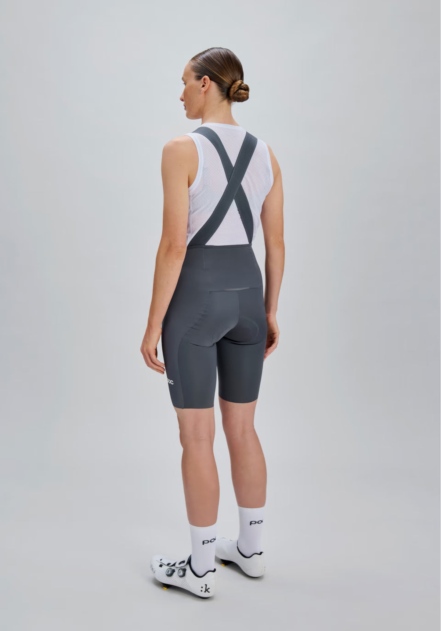Women's POC RACEDAY Bib Tight Grey