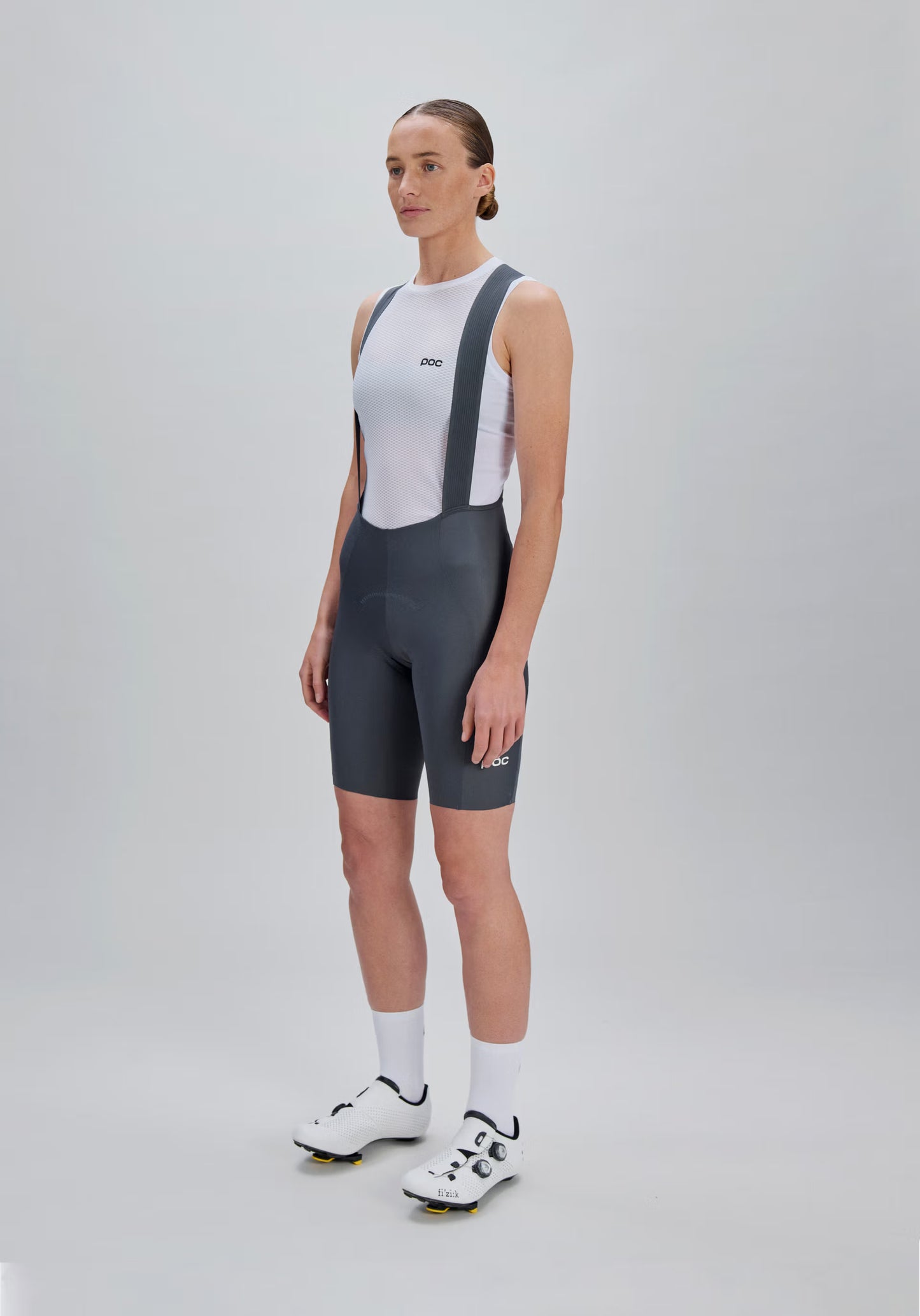 Women's POC RACEDAY Bib Tight Grey