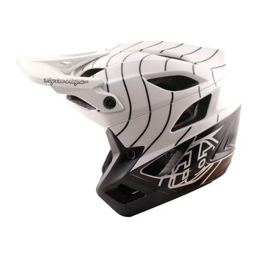 MTB-hjelm TROY LEE DESIGNS STAGE STUNT AIRWAVES PUMICE MIPS Hvid/Sort