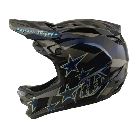 MTB-hjelm TROY LEE DESIGNS D4 COMPOSITE MIPS BURST Sort/Blå