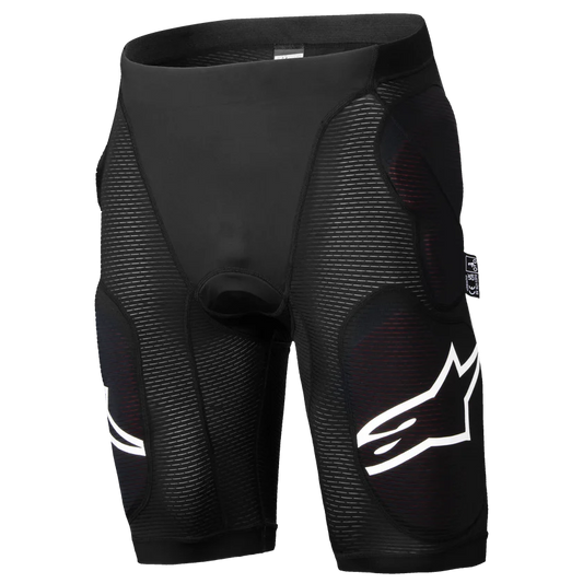 ALPINESTARS A-IMPACT PLASMA beskyttelsesshorts sort/hvid
