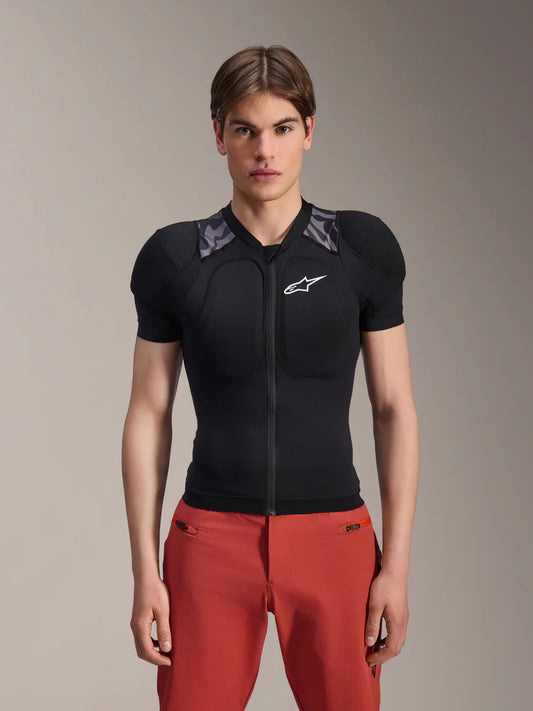 ALPINESTARS A-MOTION PLASMA Kortærmet beskyttelsesvest Sort/Camo