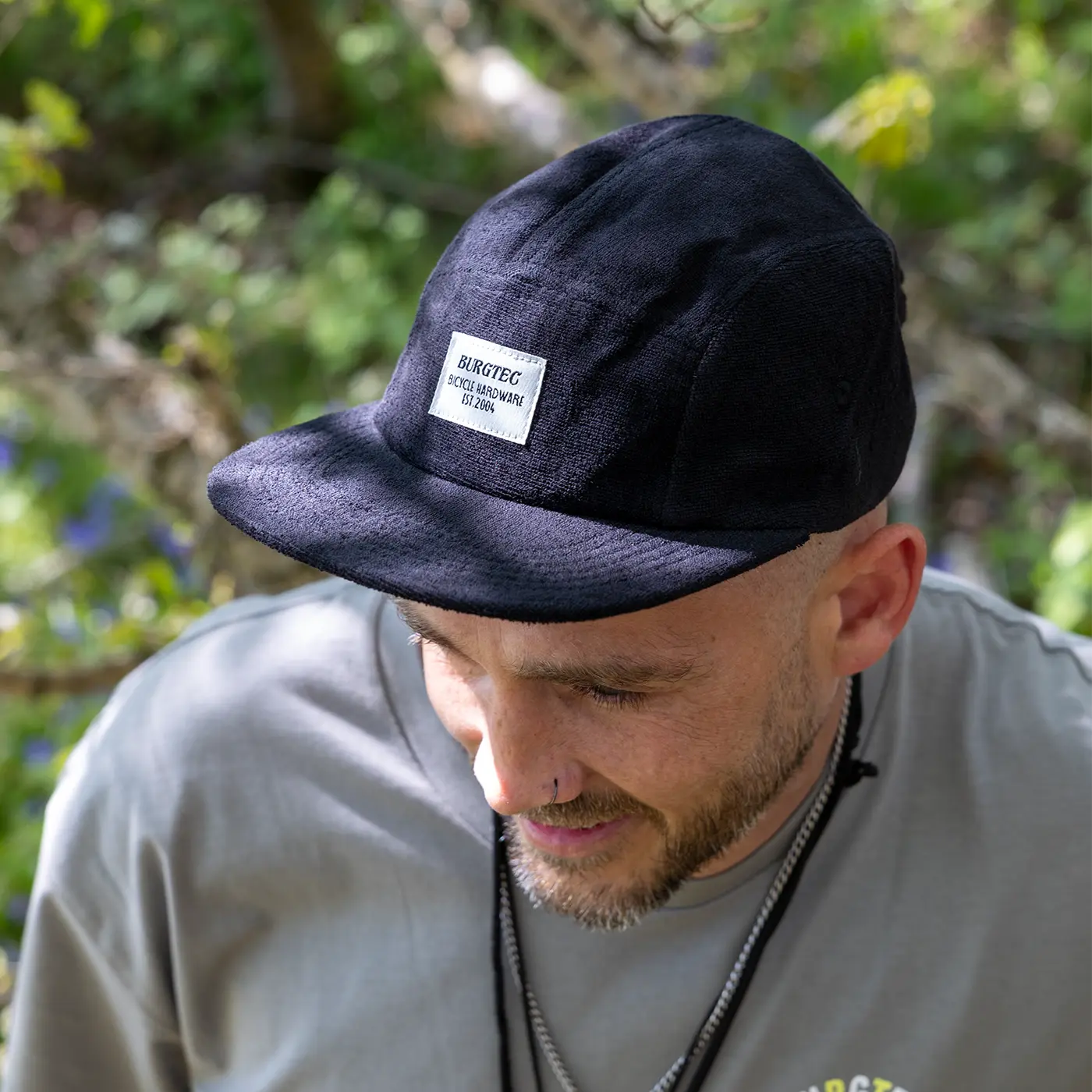 BURGTEC ARCADE FIVE PANEL Cap, Black