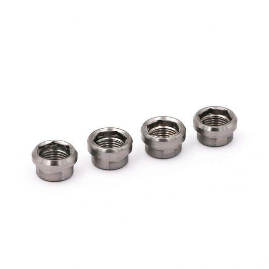RENNEN Titanium Regular kædehjulsbolte og -møtrikker (x4)