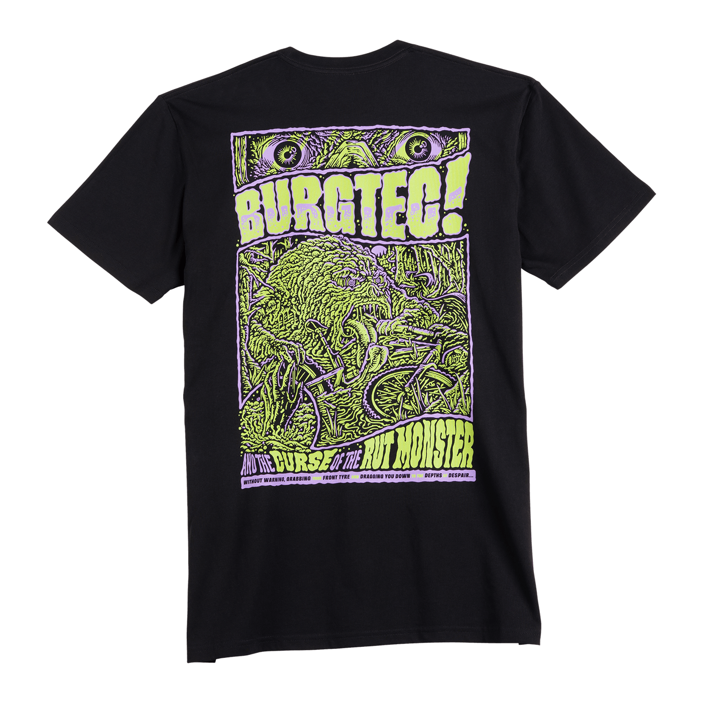BURGTEC RUT MONSTER Black T-Shirt
