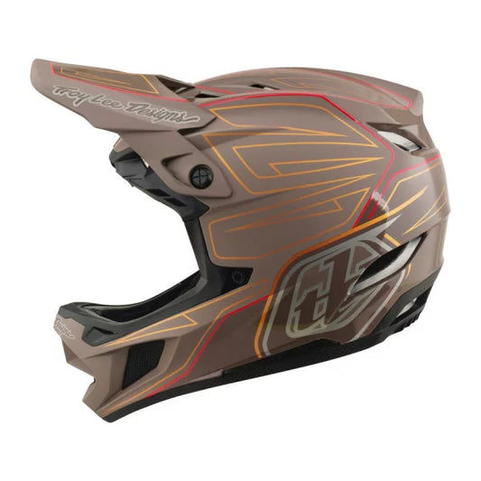 MTB-hjelm TROY LEE DESIGNS D4 POLYACRYLITE MIPS SHADOW PRO Brun
