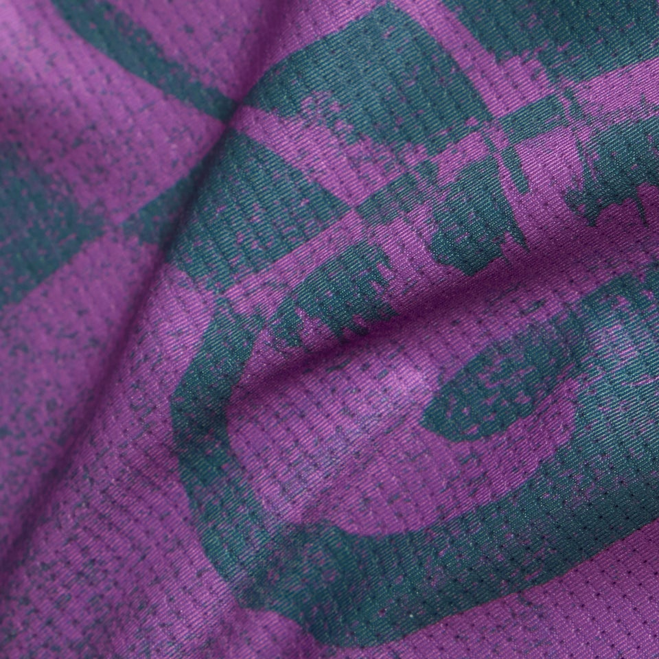 ENDURA SINGLETRACK PRINT Kortærmet trøje End Purple til kvinder