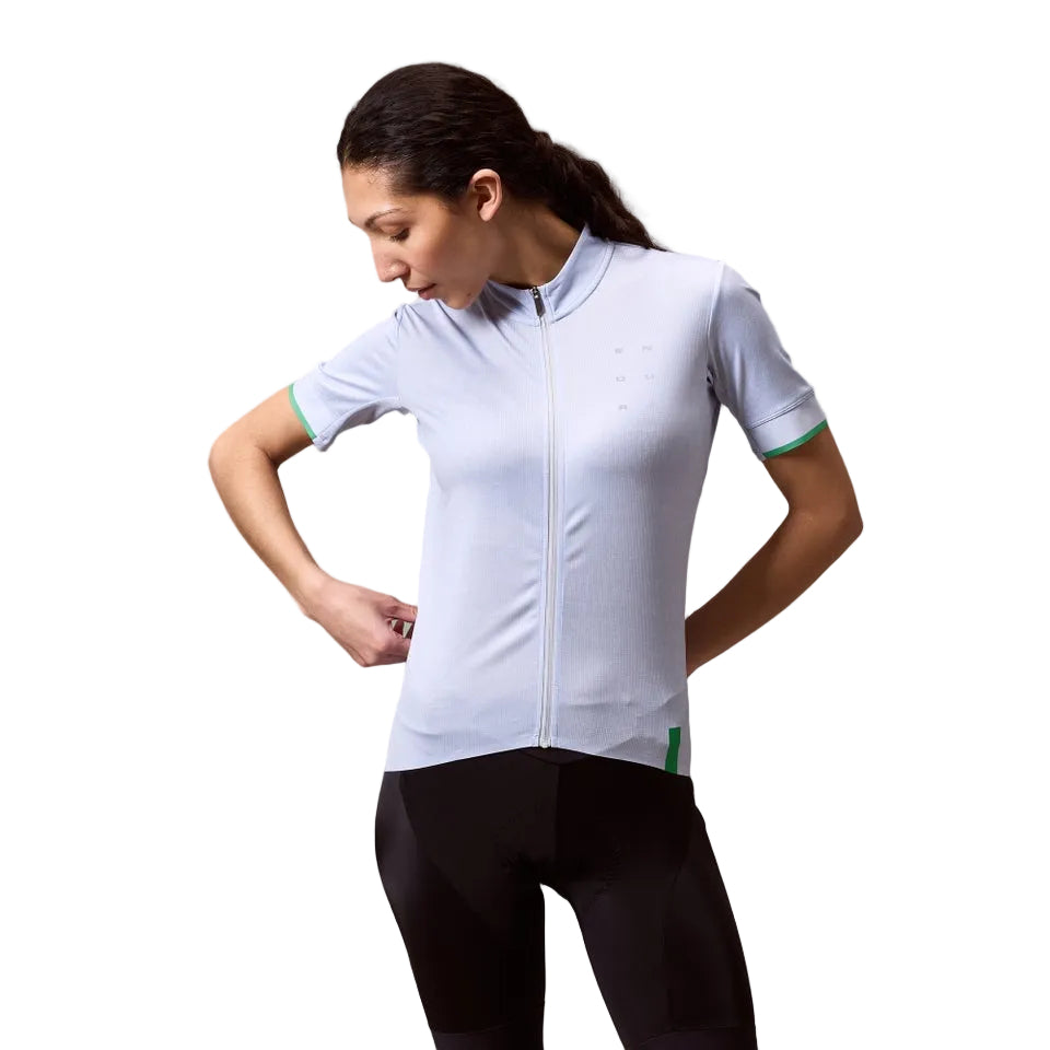 ENDURA FS260 PRINT kortærmet dametrøje Aero Blue