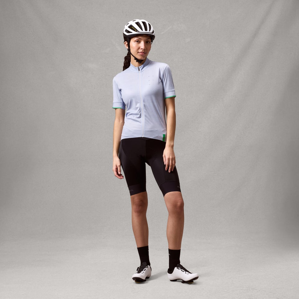 ENDURA FS260 PRINT kortærmet dametrøje Aero Blue