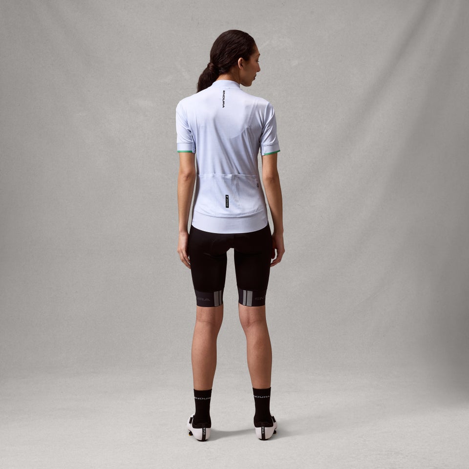 ENDURA FS260 PRINT kortærmet dametrøje Aero Blue