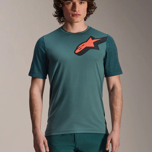 ALPINESTARS A-DURA LIPAN Kortærmet Jersey Grå/Khaki