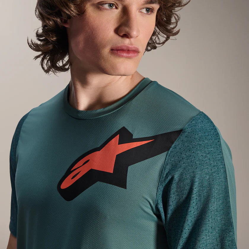 ALPINESTARS A-DURA LIPAN Kortærmet Jersey Grå/Khaki