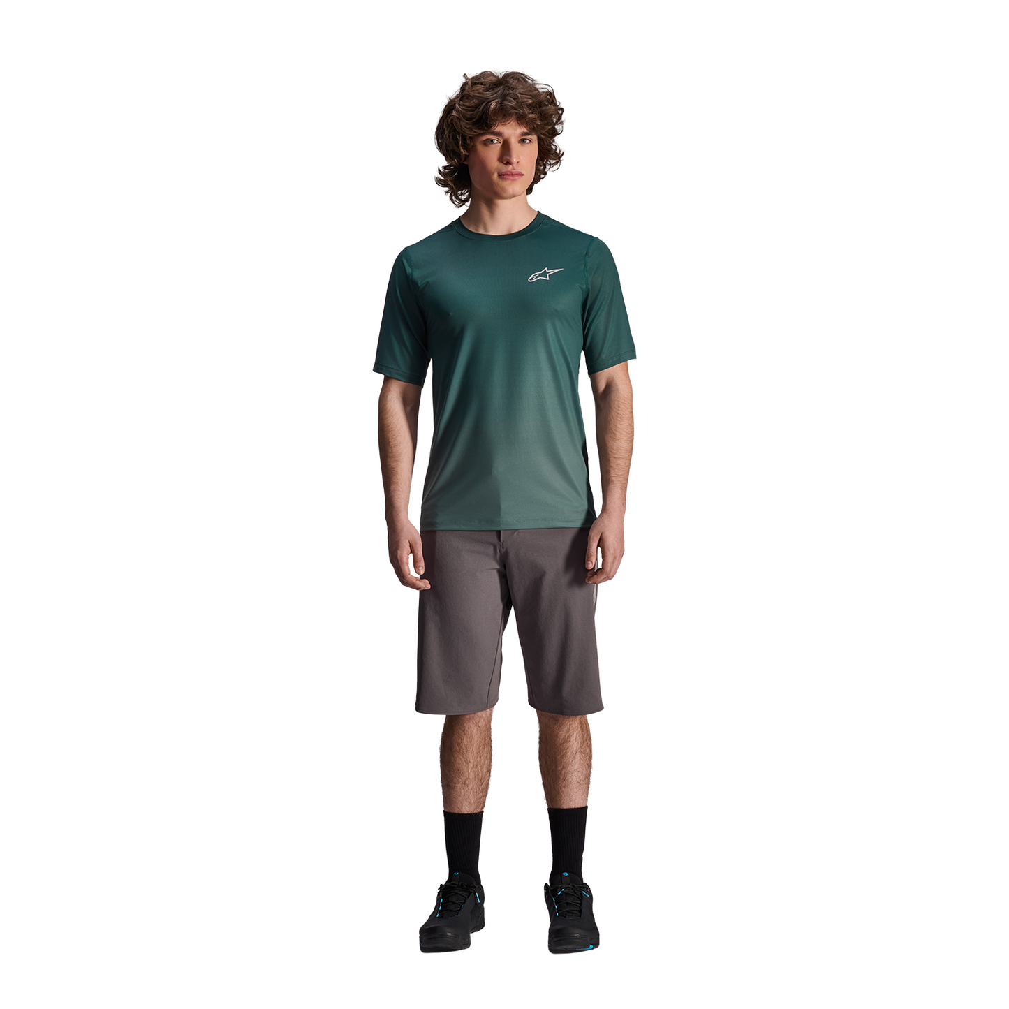 ALPINESTARS A-DURA RISE Kortærmet Jersey Grøn
