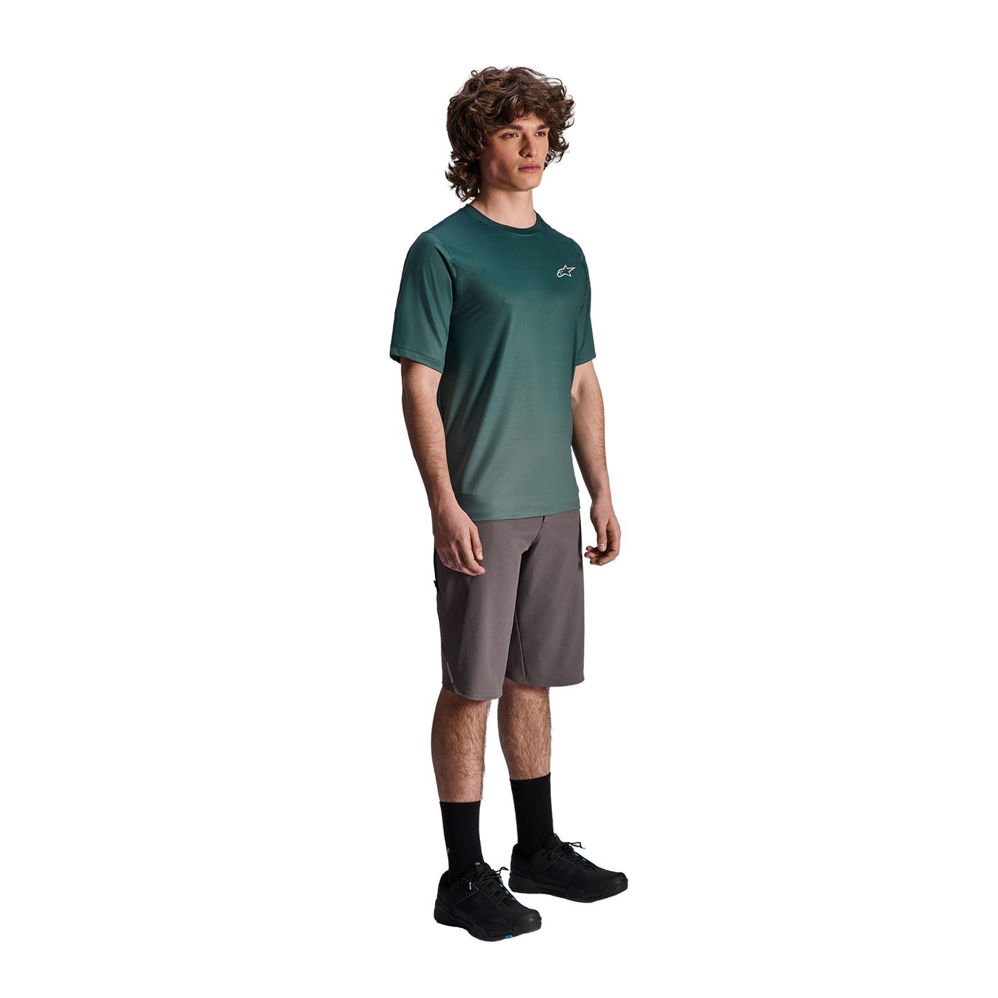 ALPINESTARS A-DURA RISE Kortærmet Jersey Grøn