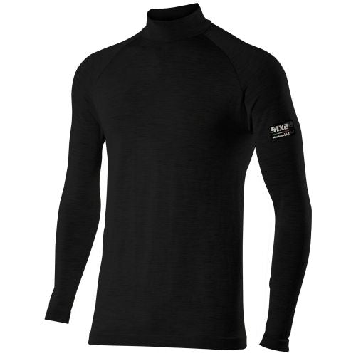 Underwear SIXS TS3 MERINOS Long Sleeve Black