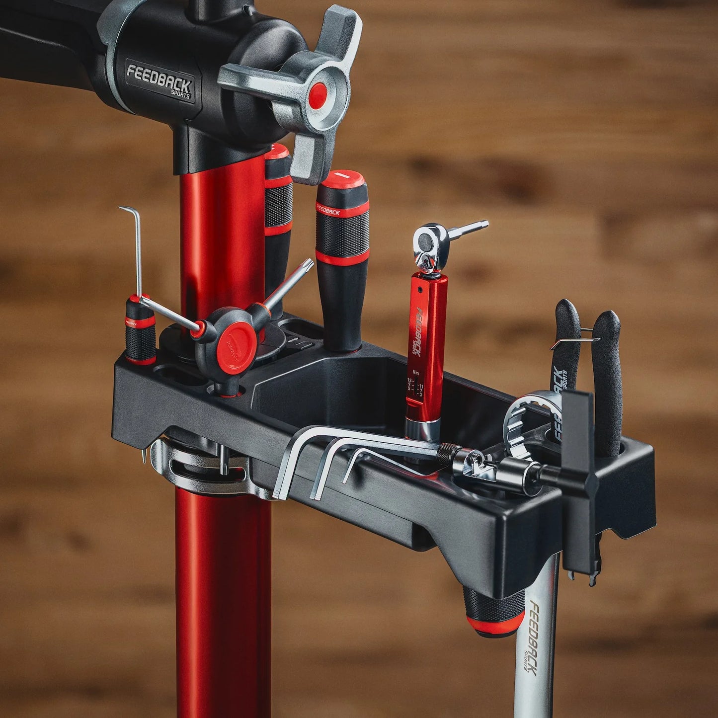 Compact Tool Tray for FEEDBACK SPORTS Workshop Stand