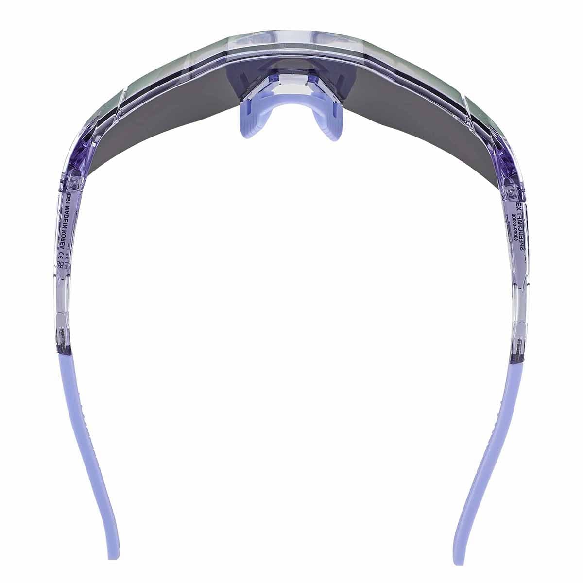 100% SPEEDCRAFT XS POLISHED Gennemsigtig Hiper Mirror Lavende brille