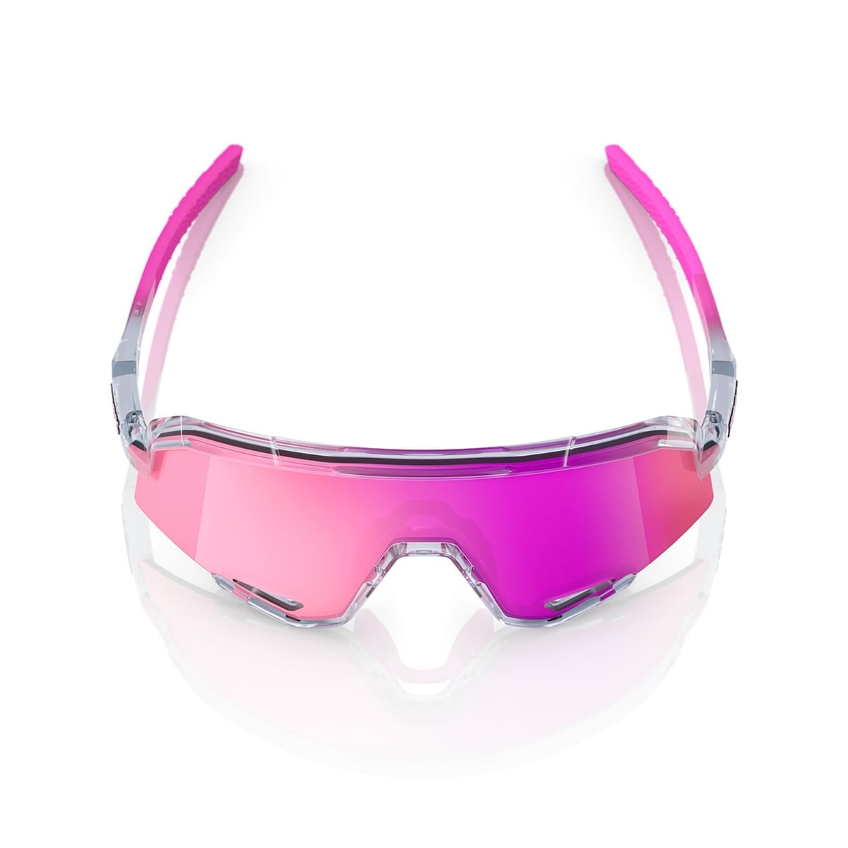 100% SLENDALE POLISHED Translucent Mirror Violet Glasses