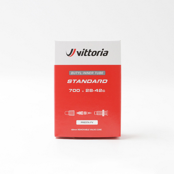VITTORIA STANDARD 700x28/42c Butyl Presta-slange