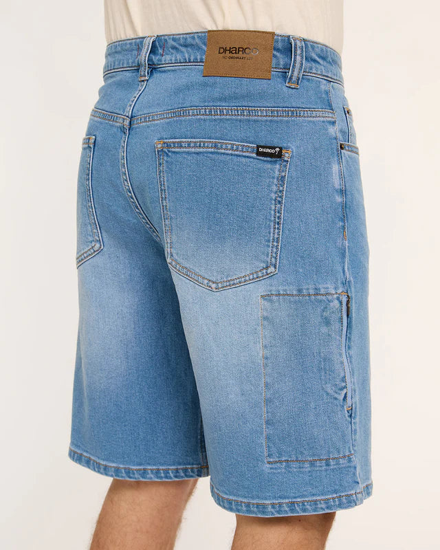 Shorts DHARCO JORT UNISEX COASTAL WASH Blue