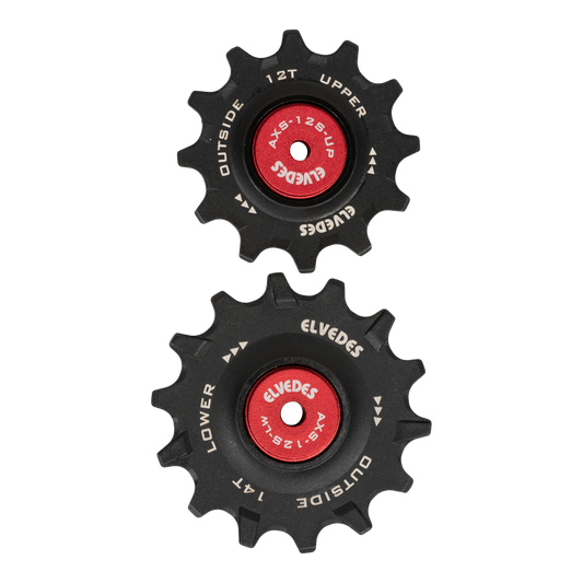 ELVEDES SRAM RED/FORCE 1x12 + 1x14 keramisk hybridskiftersæt