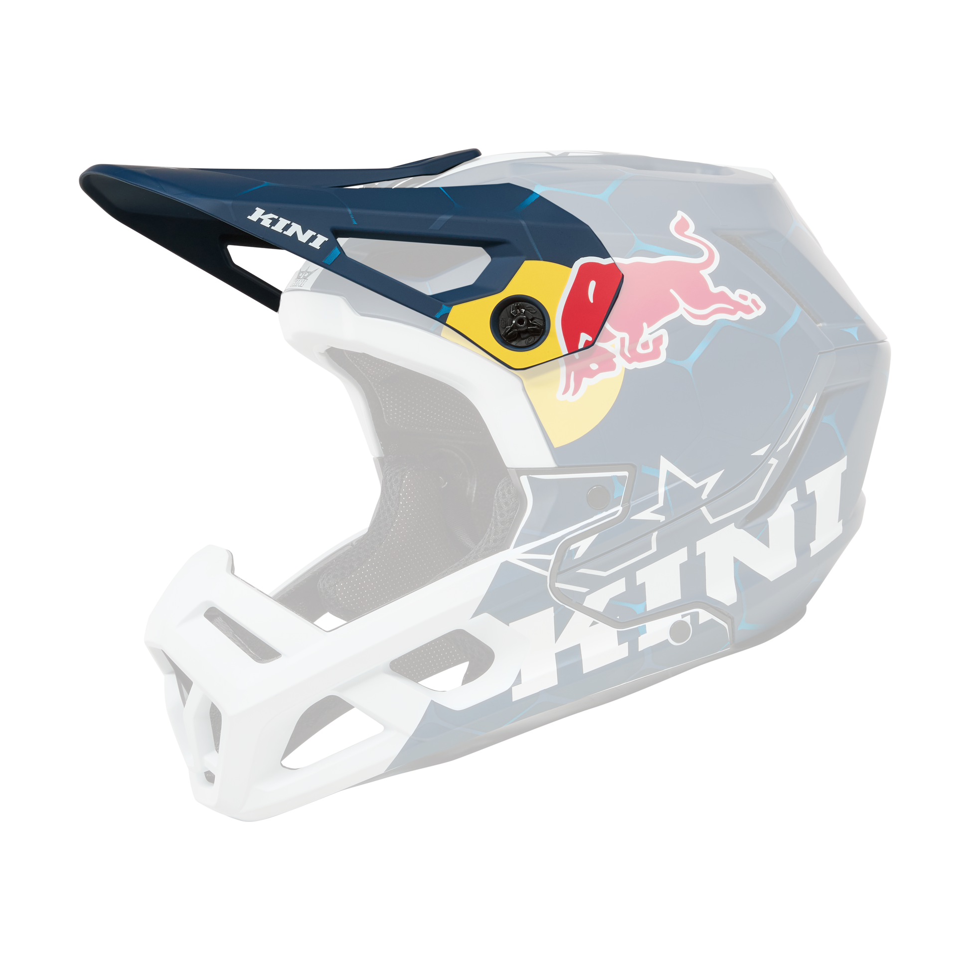 fullface helm mtb red bull O'NEAL EC KINI RED BULL 1.0 MTB Helmet White/Blue – Probikeshop