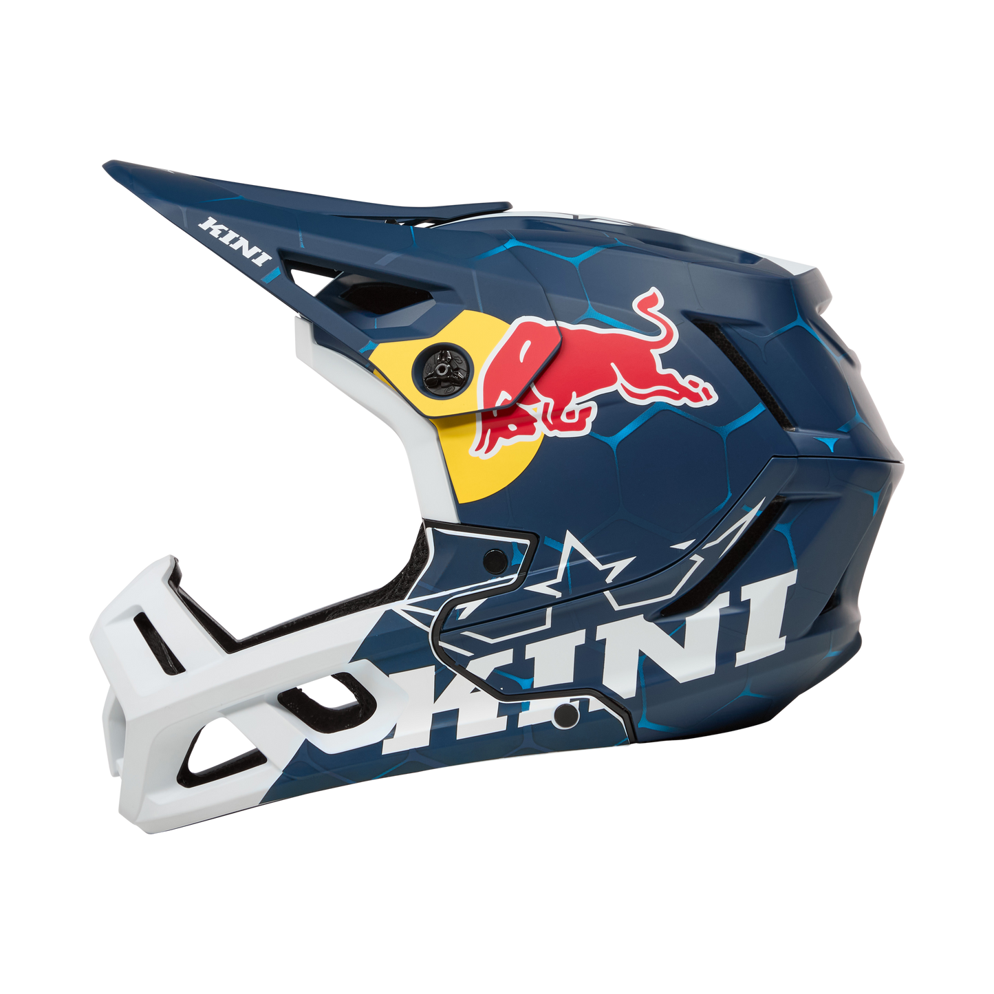 O'NEAL EC KINI RED BULL 1.0 hjelm hvid/blå
