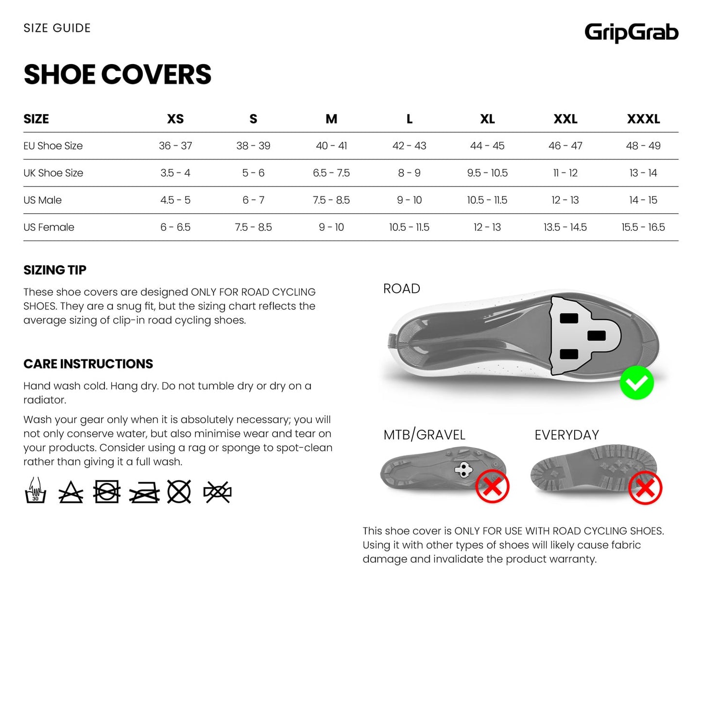 Boot Cover GRIPGRAB RIDE Hi-ViIS WATERPROOF Yellow