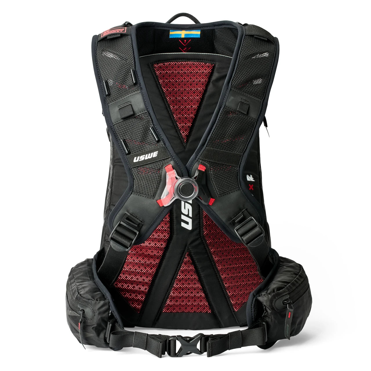 USWE ZIPPERED DAYPACK 16L Rygsæk Sort