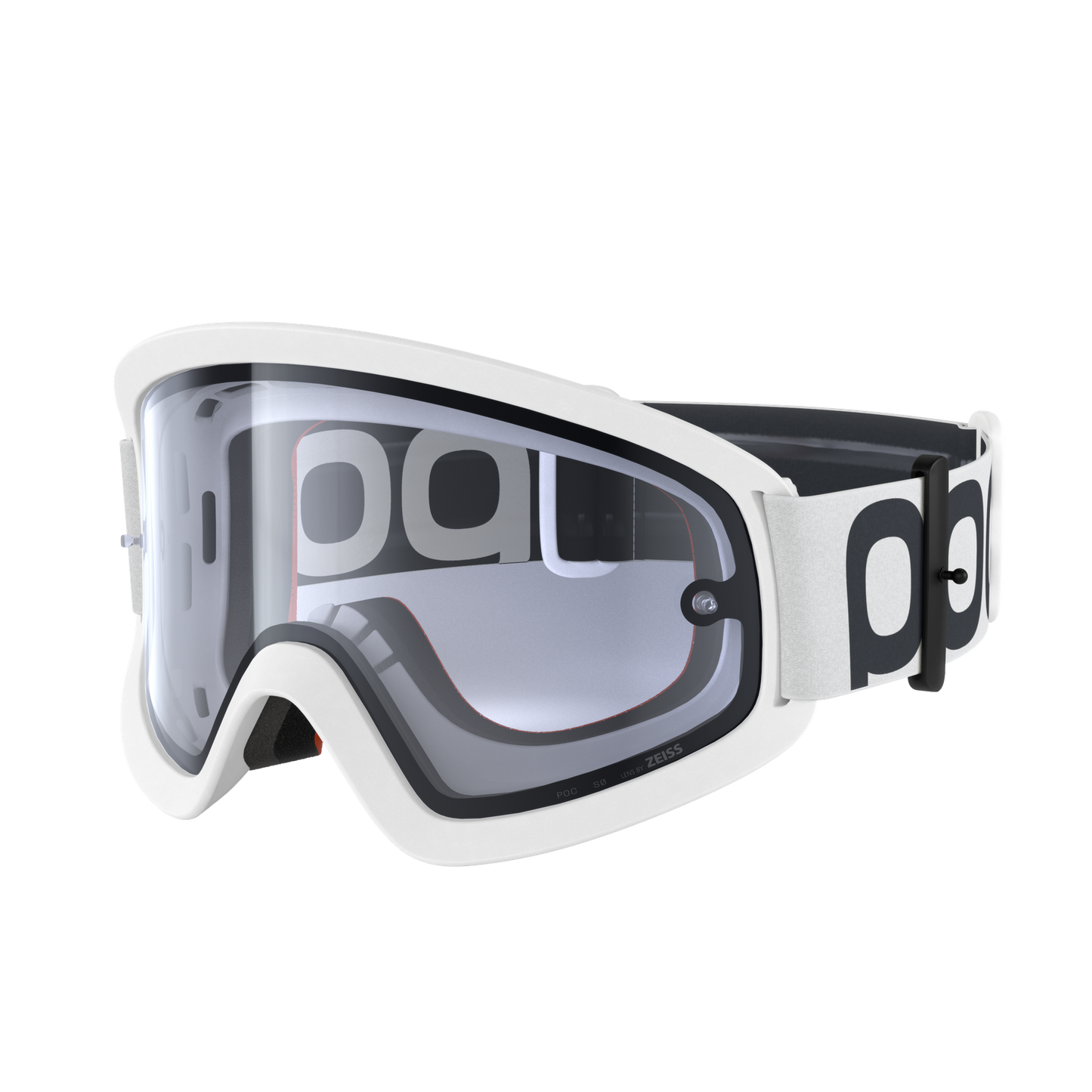 POC ORA DH Mask White Clear Shield