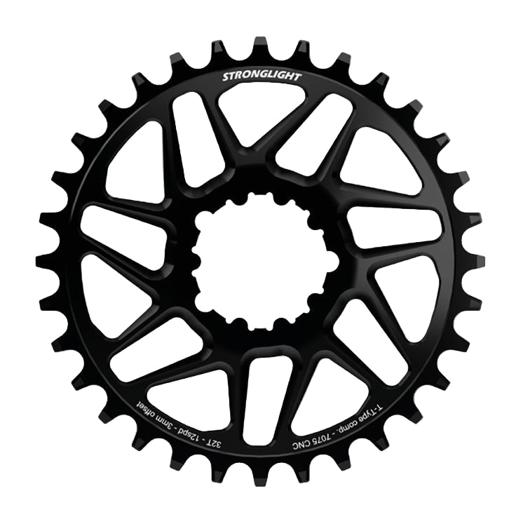 STRONGLIGHT SRAM SX/NX/GX/X01 BOOST 12V Direct Mount Offset 3mm Alu Mono kædehjul