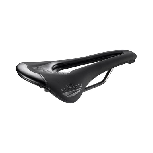 Sadel SAN MARCO SHORTFIT 2.0 OPEN-FIT RACING L3 Bredde 155 mm Stålskinner Xsilite