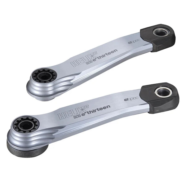 E.THIRTEEN E-SPEC HELIX RACE ALLOY-krumtap til Fazua Ride 60 Silver