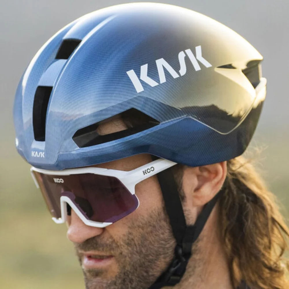 KASK NIRVANA landevejscykelhjelm, blå