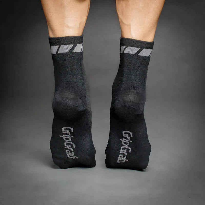 GRIPGRAB MERINO REGALAR strømper Sort (x3)
