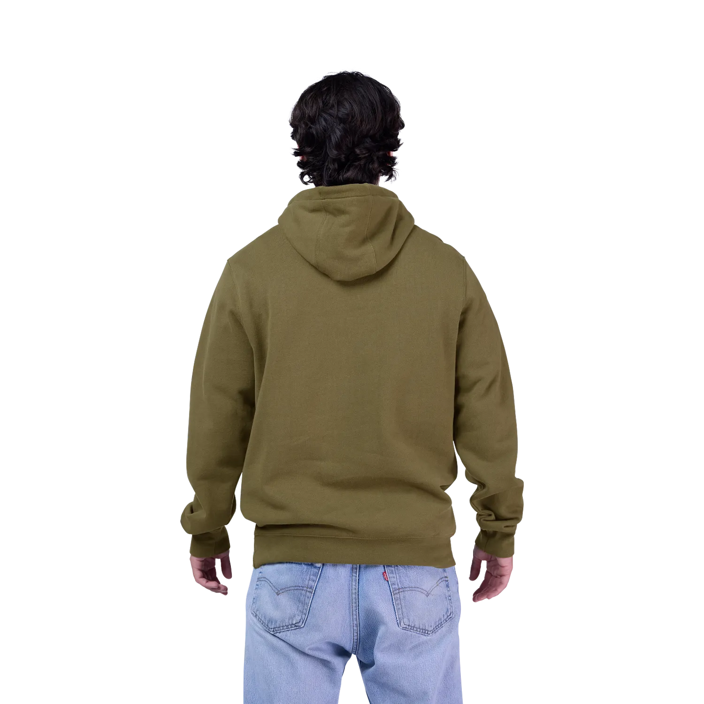 FOX ABSOLUTE FLEECE Hættetrøje olivengrøn