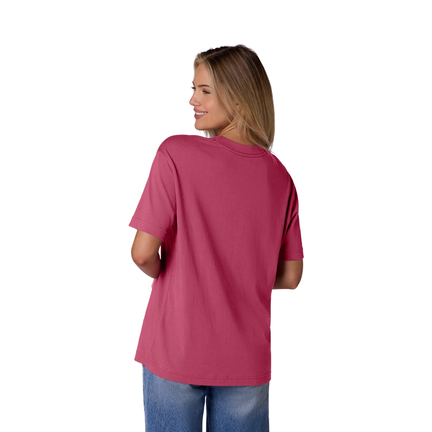 FOX HEAD Kortærmet Berry Pink T-shirt til kvinder