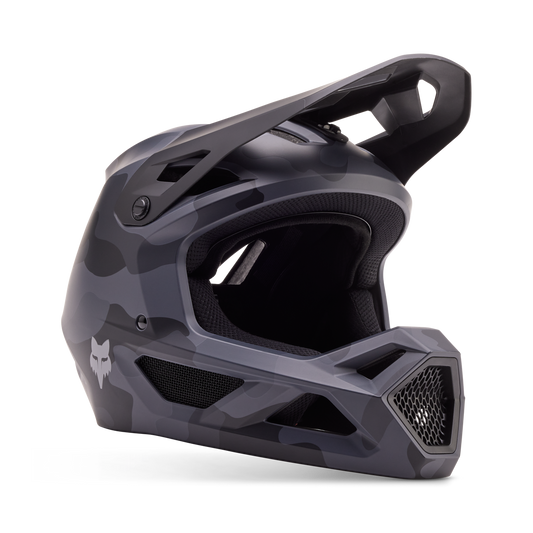 FOX RAMPAGE CAMO MTB-hjelm CE/CPSC Sort