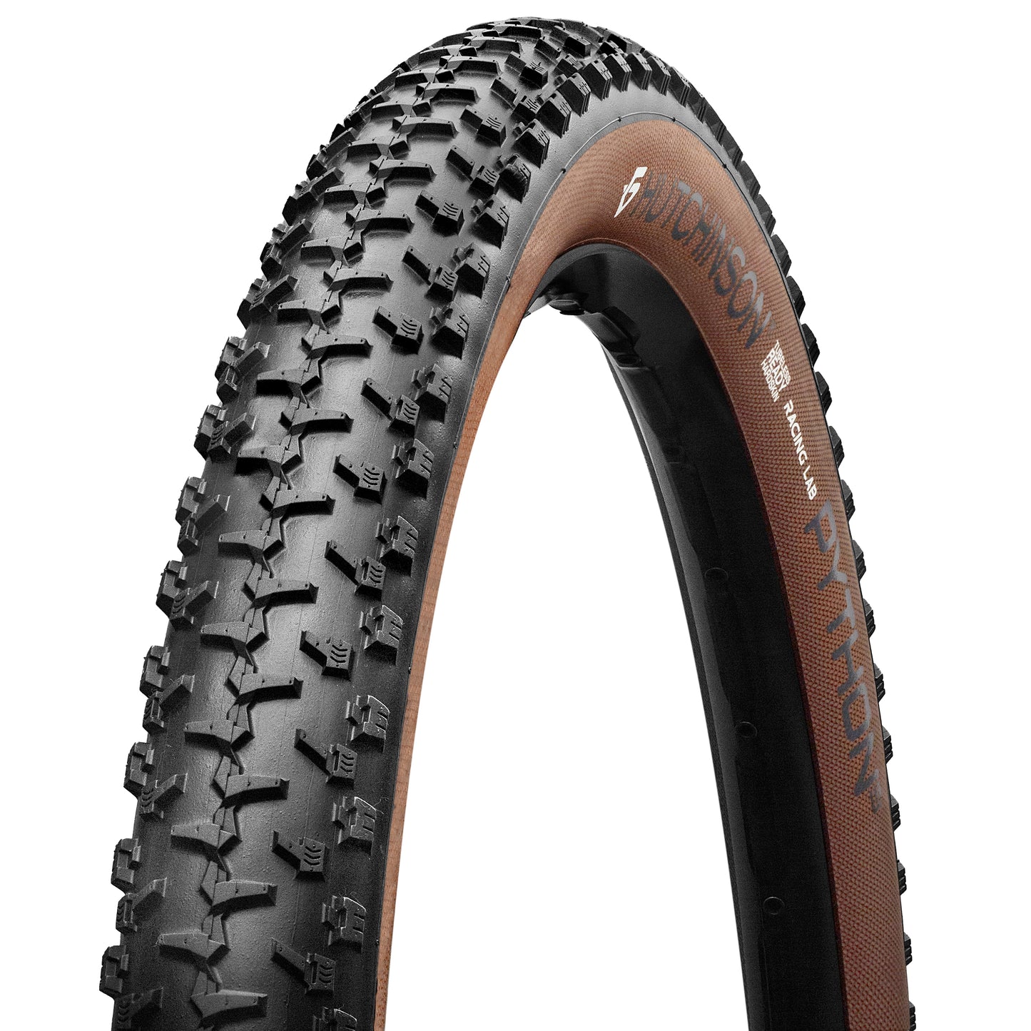 HUTCHINSON PYTHON 3 29x2.40 Racing Lab Hardskin Race Ripost XC tire Tubeless Ready Soft Brown