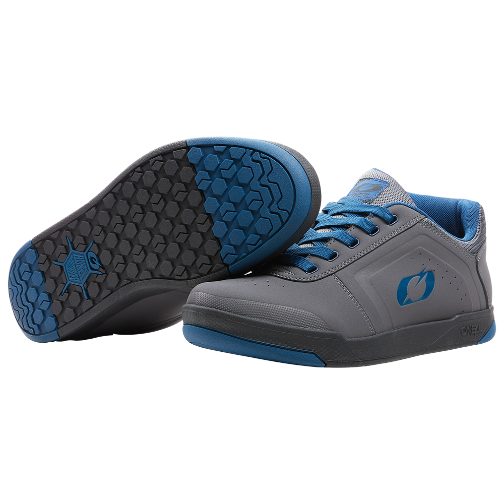O'NEAL PINNED PRO FLAT MTB Shoes Grey/Blue