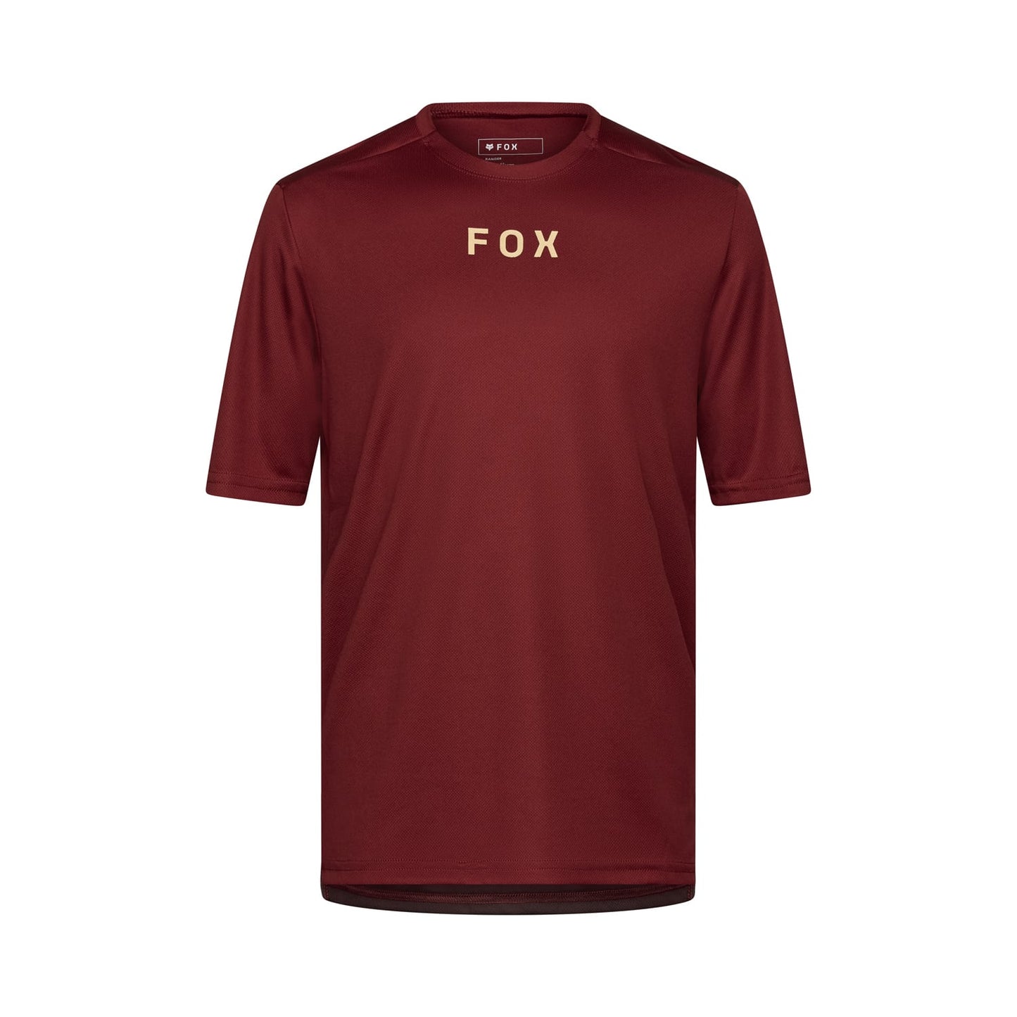 FOX RANGER WORDMARK short-sleeved jersey Bordeaux 2025